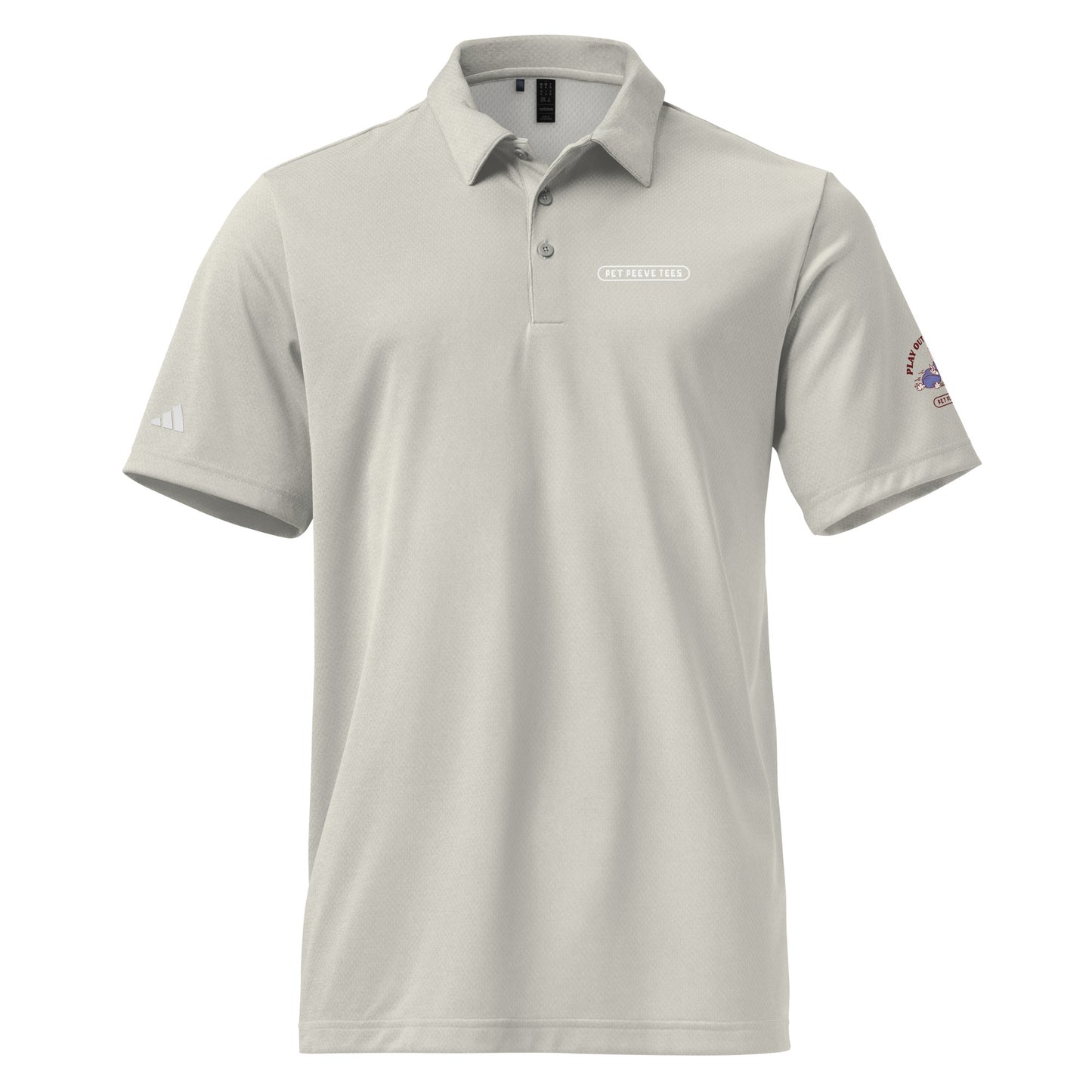 Play Out Your Putt - Pet Peeve Tee - Golf Polo