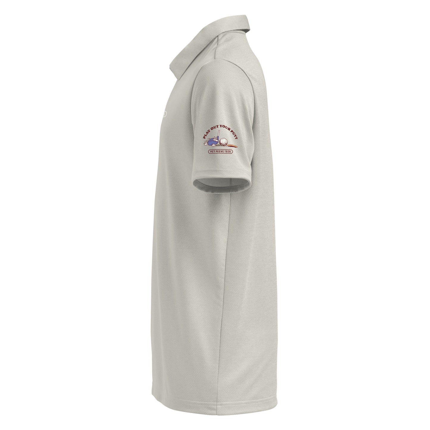 Play Out Your Putt - Pet Peeve Tee - Golf Polo